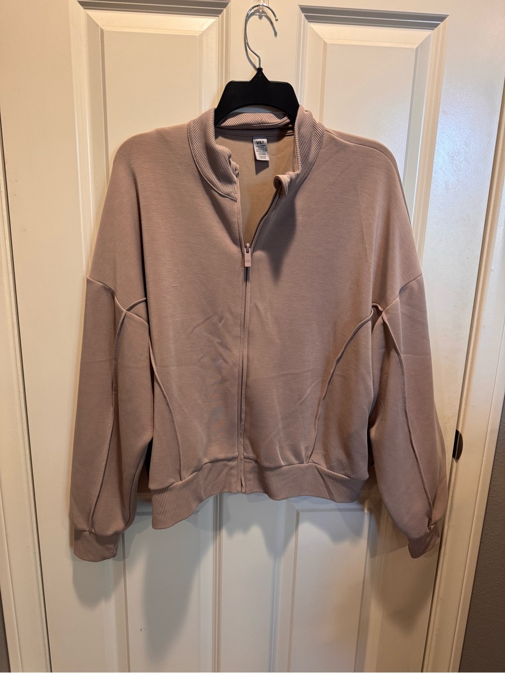 VSX Dusty Rose Cozy Zip Pullover & Jogger Set - Picture 5 of 7